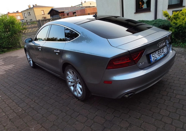 Audi A7 cena 77000 przebieg: 155500, rok produkcji 2013 z Częstochowa małe 529